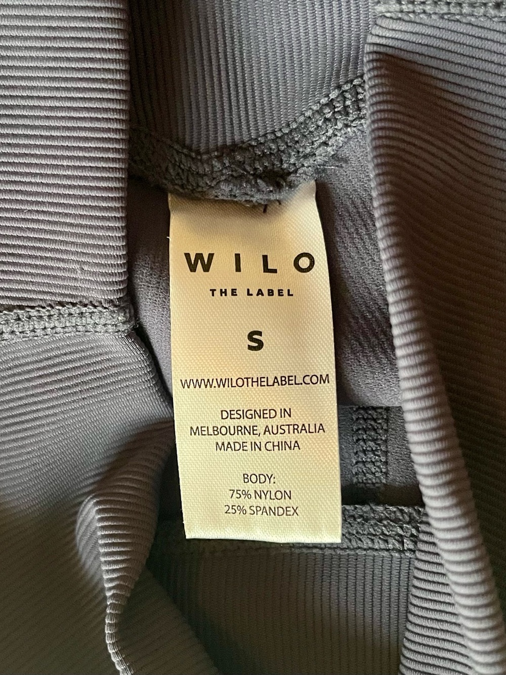 Wilo NWOT High-Waist Stretch Performance Legging - Picture 4 of 4
